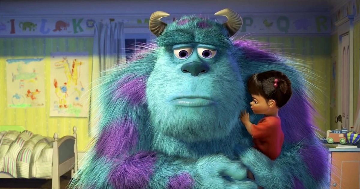 Sulley si Boo de la Monsters Inc