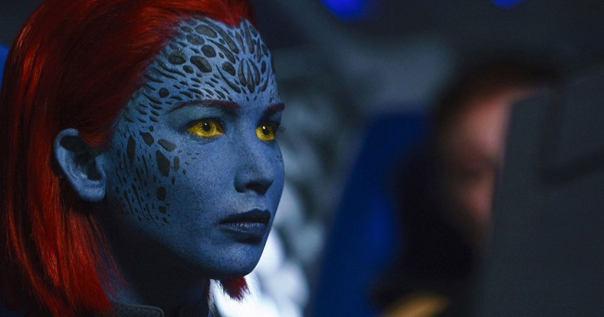 Jennifer Lawrence ca Mystique albastra in X-Men