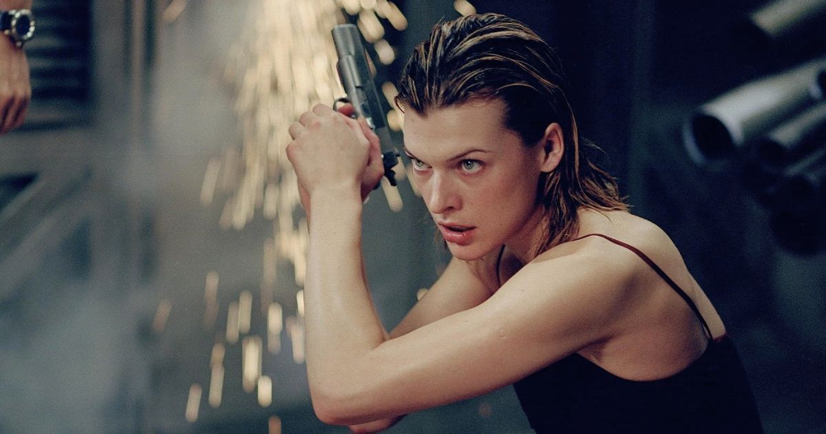 Milla Jovovich ca Alice in Resident Evil (2002)